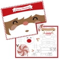 thumbnail image 1 of Big Dot of Happiness Jolly Santa Claus - Paper Christmas Party Coloring Sheets - Activity Placemats - Set of 16, 1 of 7