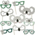 thumbnail image 1 of Big Dot of Happiness Koala Cutie Glasses and Masks - Paper Card Stock Bear Birthday Party and Baby Shower Photo Booth Props Kit - 10 Count, 1 of 5