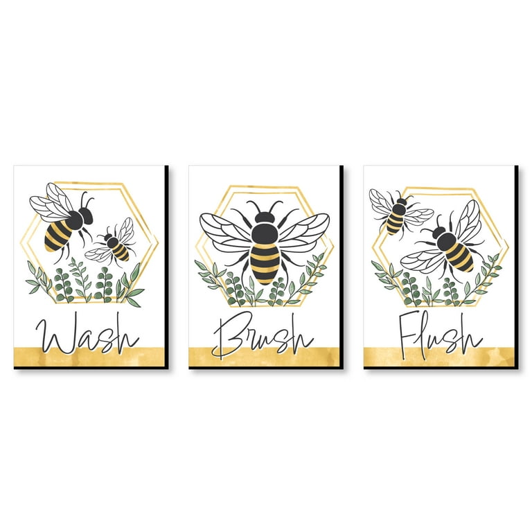 https://i5.walmartimages.com/seo/Big-Dot-of-Happiness-Little-Bumblebee-Bee-Kids-Bathroom-Rules-Wall-Art-7-5-x-10-inches-Set-of-3-Signs-Wash-Brush-Flush_59a59b67-5f72-46de-bf71-9f602bd2fa06.446bb3b8c66e7d66e1dd9b429107cb3c.jpeg?odnHeight=768&odnWidth=768&odnBg=FFFFFF