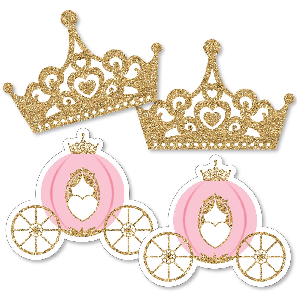 Gold crown party decor princess or bed crown