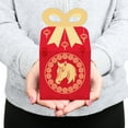 thumbnail image 1 of Big Dot of Happiness Lunar New Year - Square Favor Gift Boxes - 2026 Year of the Horse Bow Boxes - Set of 12, 1 of 8