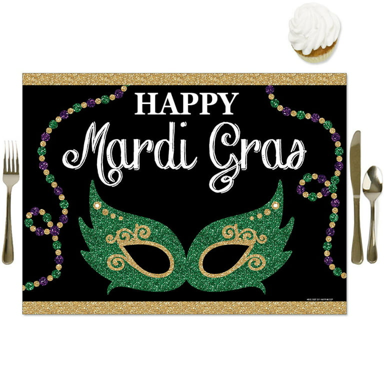 Big Dot of Happiness Mardi Gras - Party Table Decorations