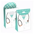 thumbnail image 1 of Big Dot of Happiness Medical School Grad - Doctor Graduation Gift Favor Bags - Party Goodie Boxes - Set of 12, 1 of 8