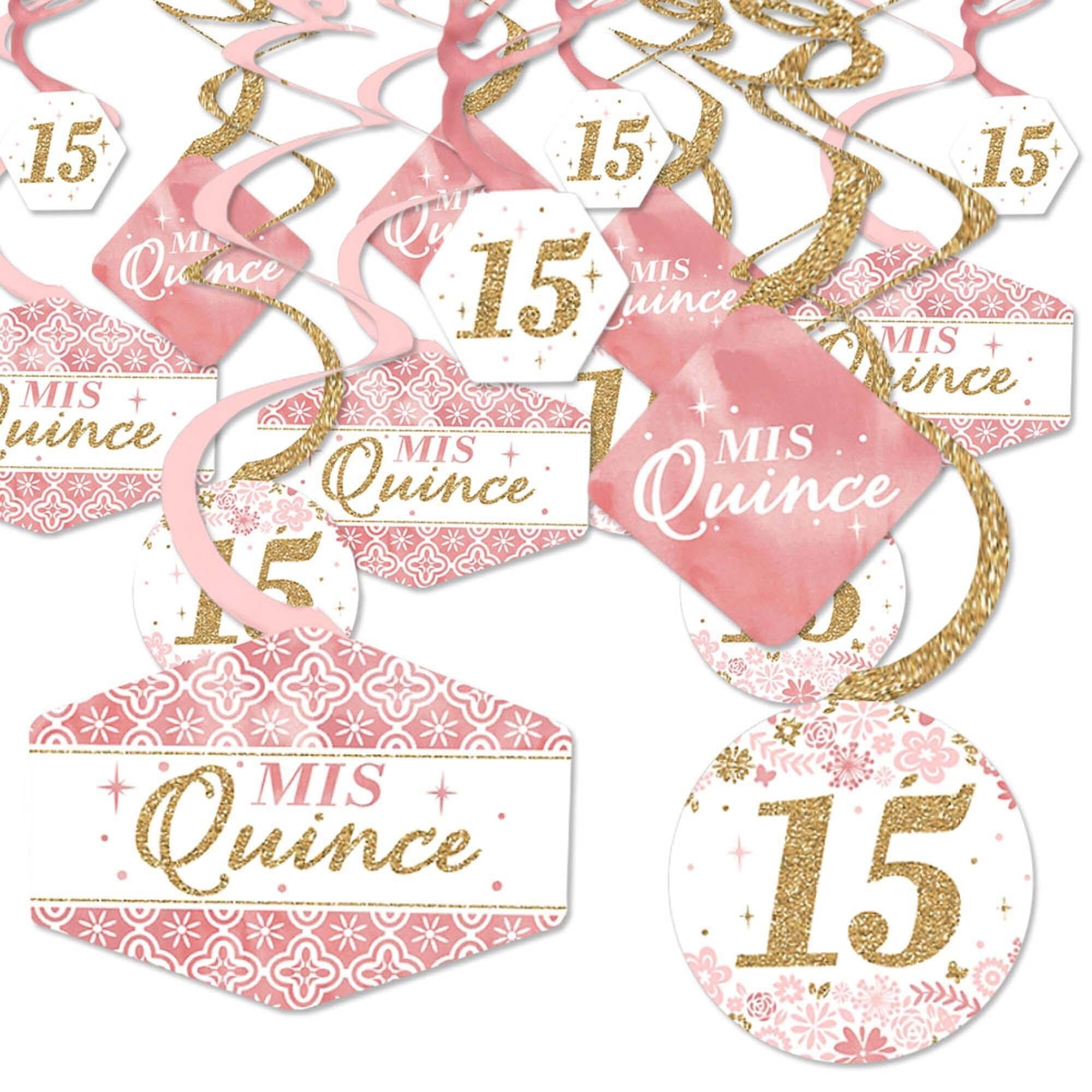 Big Dot of Happiness Mis Quince Anos - Quinceanera Sweet 15 Birthday ...