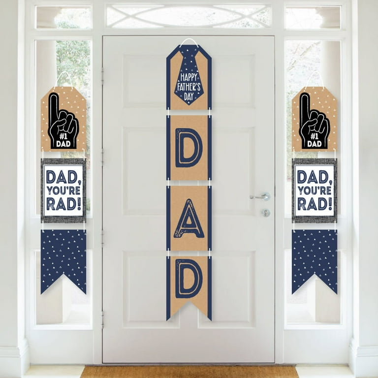 Fathers day banners decorations discount