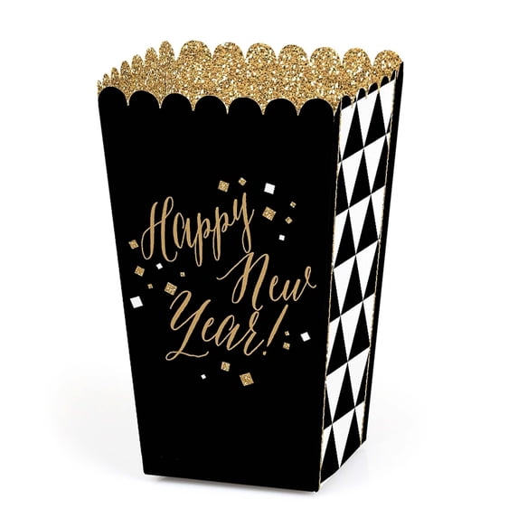 Big Dot of Happiness New Year's Eve - Gold New Years Eve Party Favor ...