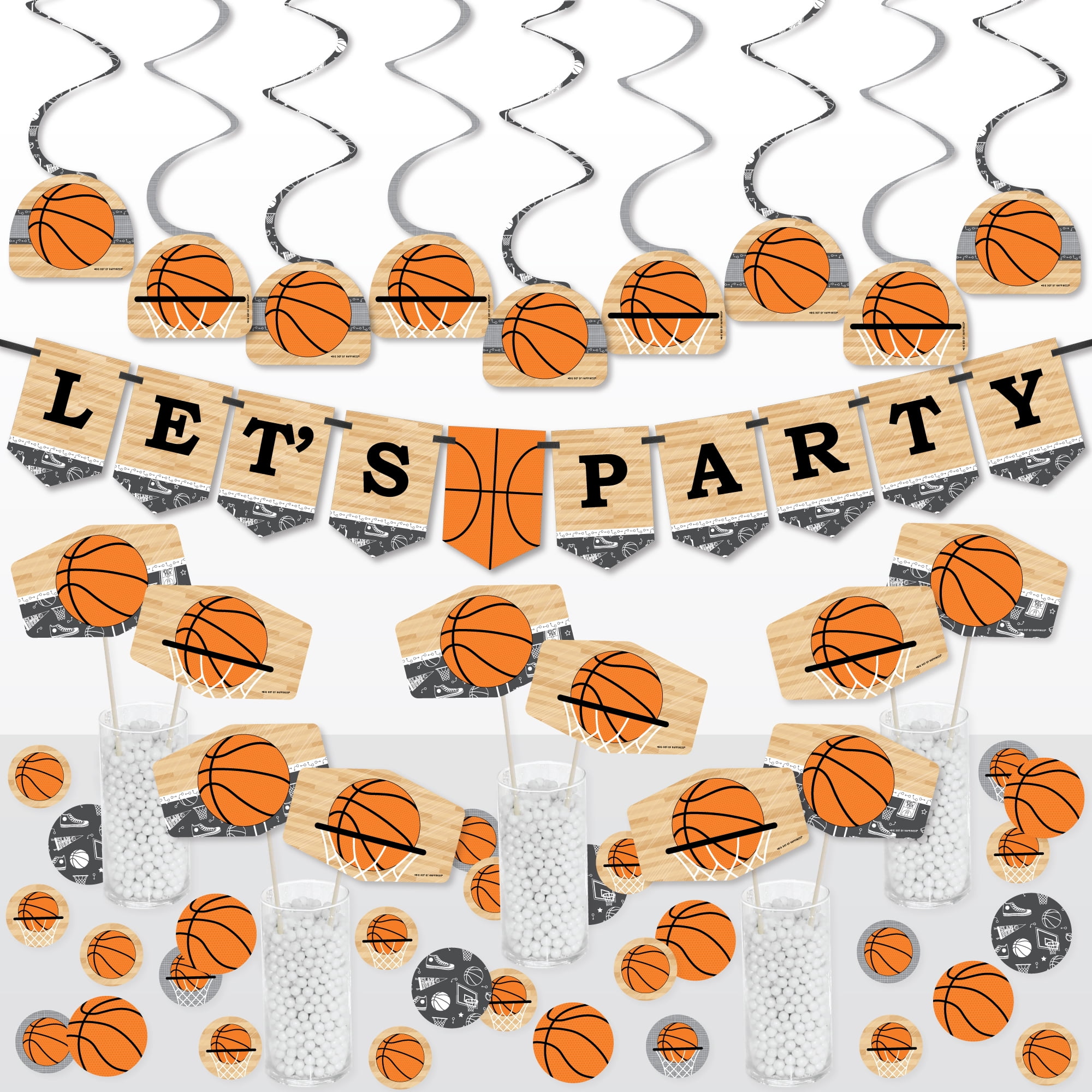 72 Pc Basketball Party Favors for Kids - 12 Serve Mini Basketball,  Wristbands, Game Pass, Basketball Party Box, Temporary Tattoos for Boys  Girls Basketball Birthday Party Supplies 