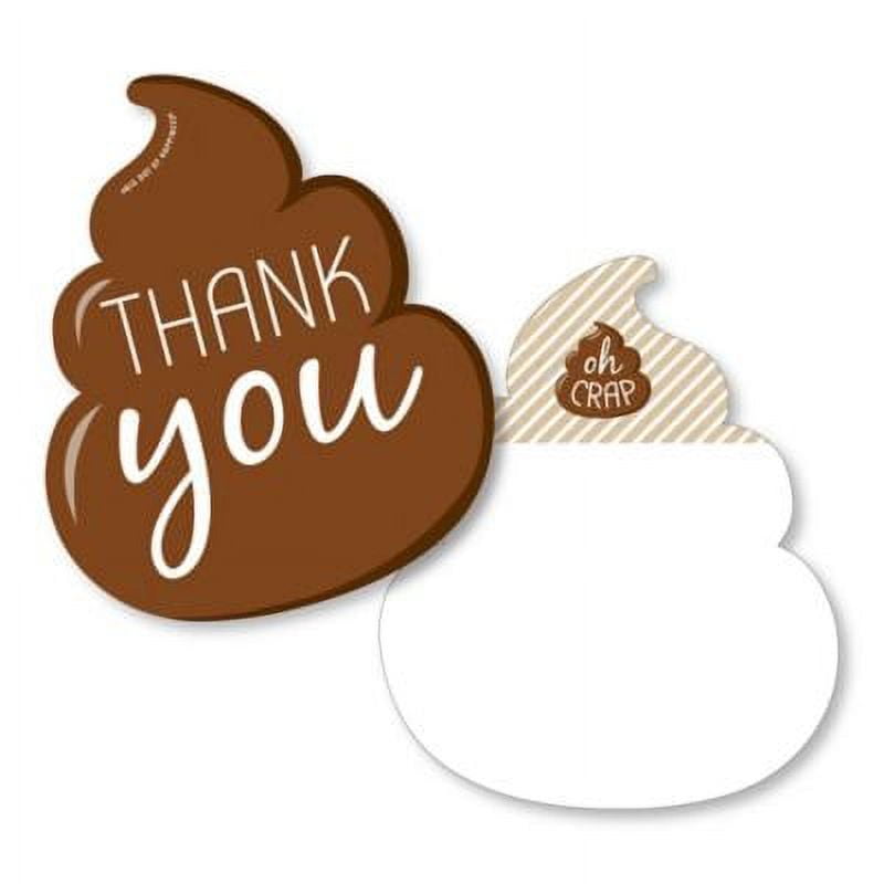 Papyrus Thank You Cards with Envelopes, Donut (14-Count) 