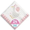 thumbnail image 1 of Big Dot of Happiness One Silly Goose Pink Napkins, Girl 1st Birthday Party Decor, White 3-Ply Paper Beverage Cocktail Napkins - 24 Count, 1 of 5
