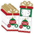 thumbnail image 1 of Big Dot of Happiness Ornaments - Holiday and Christmas Party Money and Gift Card Sleeves - Nifty Gifty Card Holders - 8 Ct, 1 of 8
