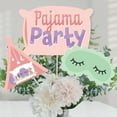 thumbnail image 1 of Big Dot of Happiness Pajama Slumber Party - Girls Sleepover Birthday Party Centerpiece Sticks - Table Toppers - Set of 15, 1 of 8