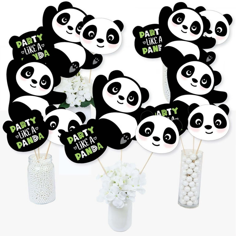 Panda bear hotsell baby shower centerpieces