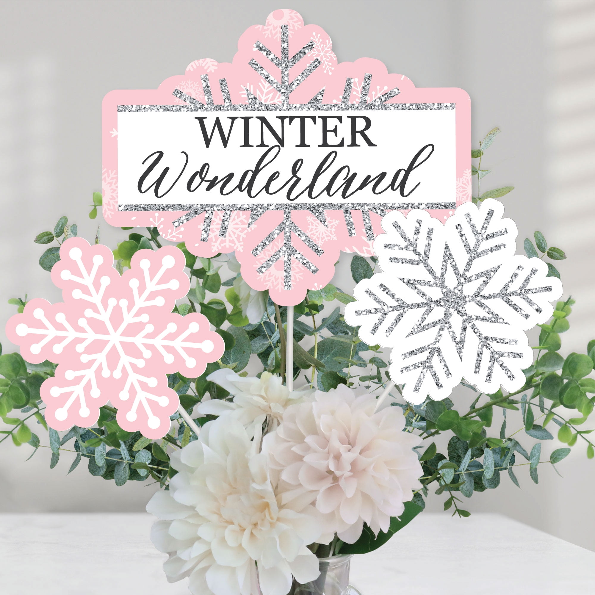 Winter Onederland Decorazioni di compleanno ragazza, fiocco