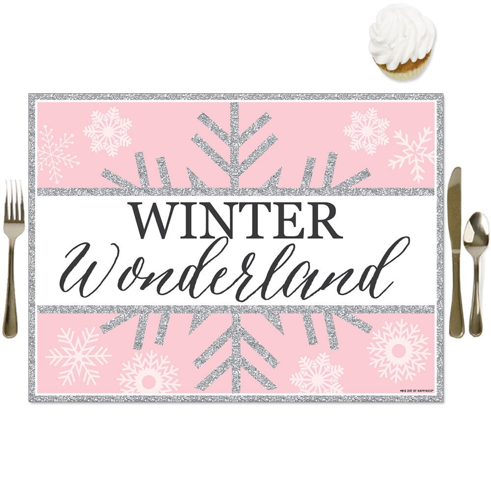 Big Dot of Happiness Pink Winter Wonderland - Party Supplies Banner Decor  Kit - Fundle Bundle, 387 Pieces - Fry's Food Stores