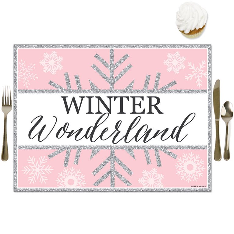 Big Dot of Happiness Pink Winter Wonderland - Decorations DIY Party  Essentials - 20 Ct, 20 Count - Kroger