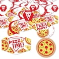 thumbnail image 1 of Big Dot of Happiness Pizza Party Time - Baby Shower or Birthday Party Hanging Decor - Party Decoration Swirls - Set of 40, 1 of 8