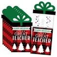 thumbnail image 1 of Big Dot of Happiness Plaid Teacher Appreciation&nbsp;- Holiday and Christmas Gifts&nbsp;Money and Gift Card Sleeves - Nifty Gifty Card Holders - 8 Ct, 1 of 8