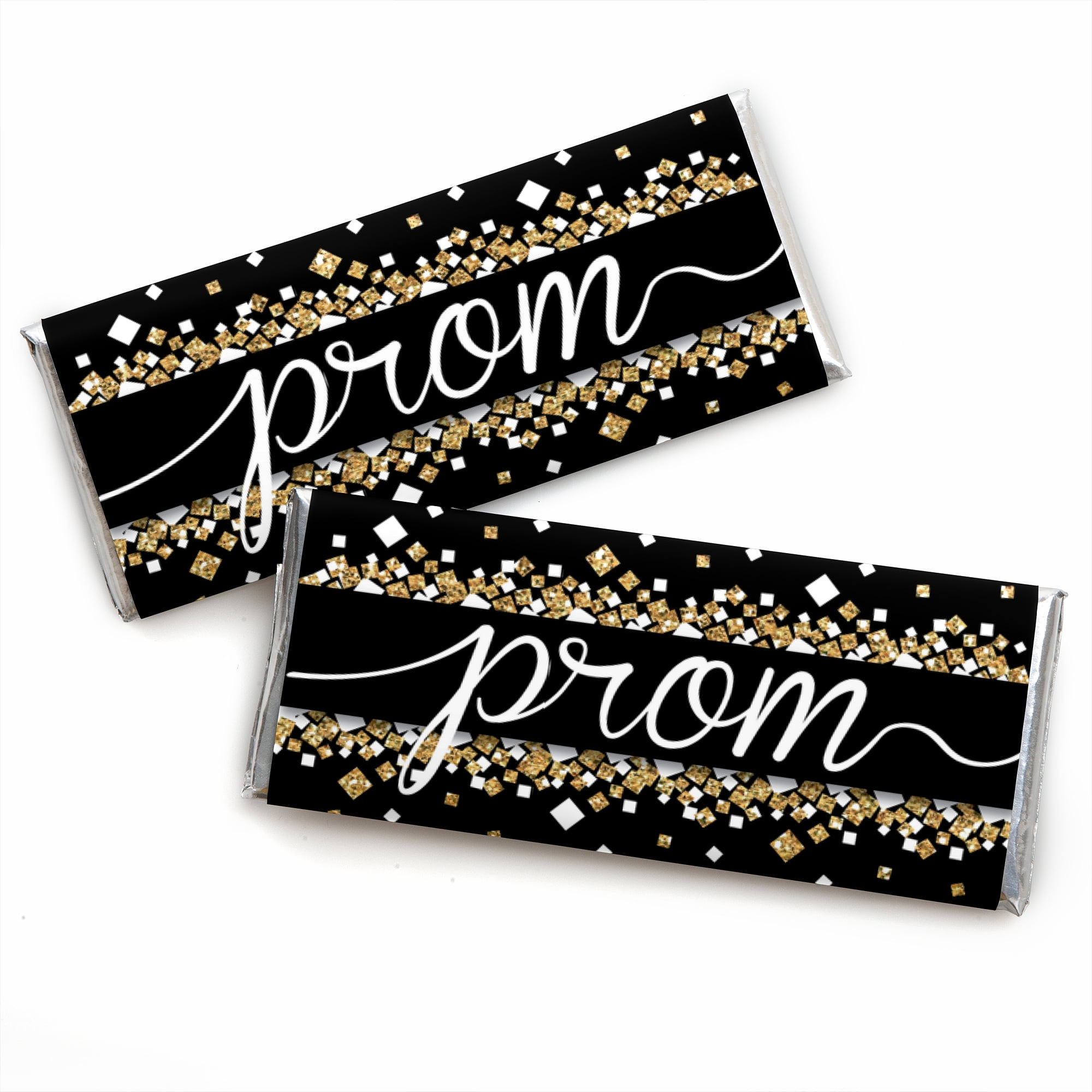 Big Dot Of Happiness Prom - Mini Candy Bar Wrappers, Round Candy Stickers  And Circle Stickers - Prom Night Party Candy Favor Sticker Kit - 304 Pieces  : Target