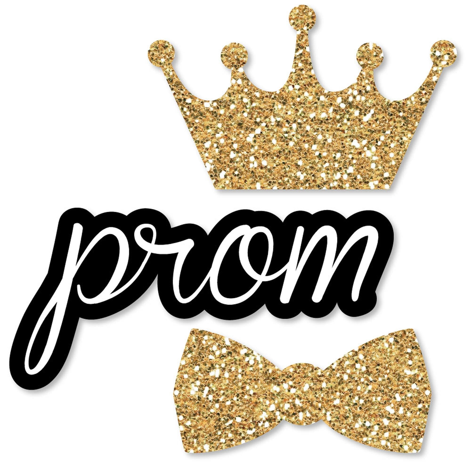 Prom Cut Out Big Dot of Happiness Prom - DIY Shaped Prom Night Party Cut-Outs - 24 ...