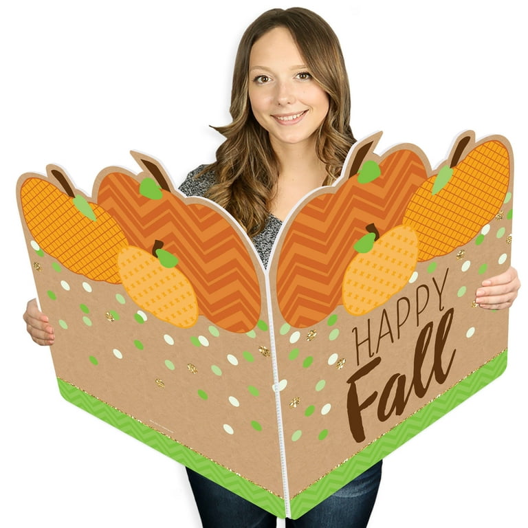 Hello Fall Jumbo Coloring Posters for Kids Adult Hello Autumn Giant  Coloring Poster Fall Pumpkin Coloring Poster for Birthday Thanksgiving 