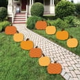 thumbnail image 1 of Big Dot of Happiness Pumpkin Patch - Pumpkin Lawn Decoration Signs - Outdoor Fall, Halloween or Thanksgiving Yard Decorations - 10 Piece, 1 of 8