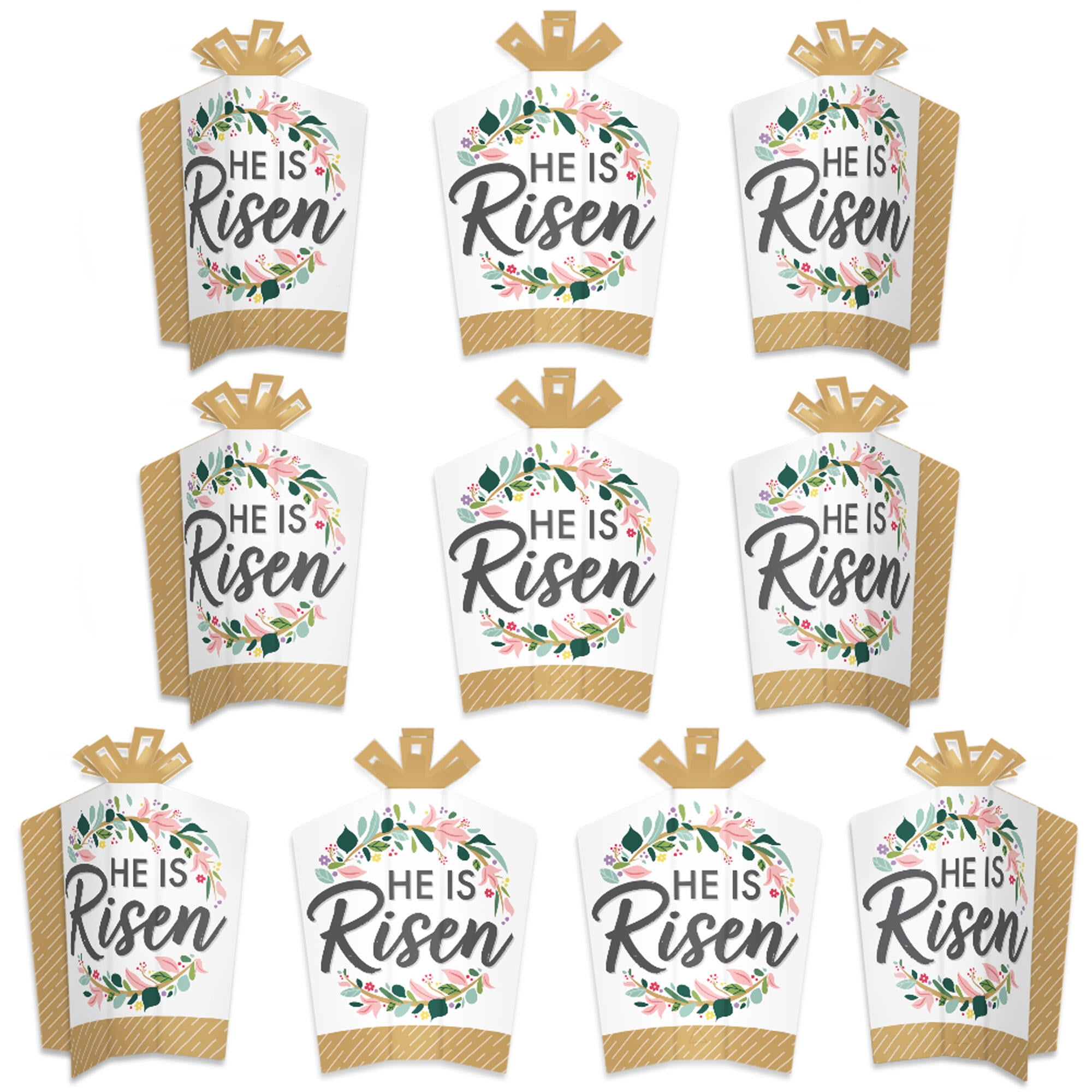 Big Dot of Happiness Religious Easter Table Decorations Christian