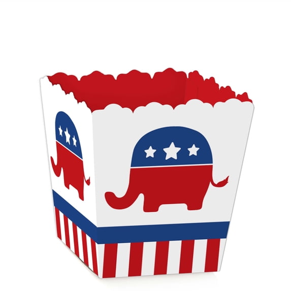 Fafor Mini Big Dot of Happiness Republican Election - Party Mini Favor Boxes ...