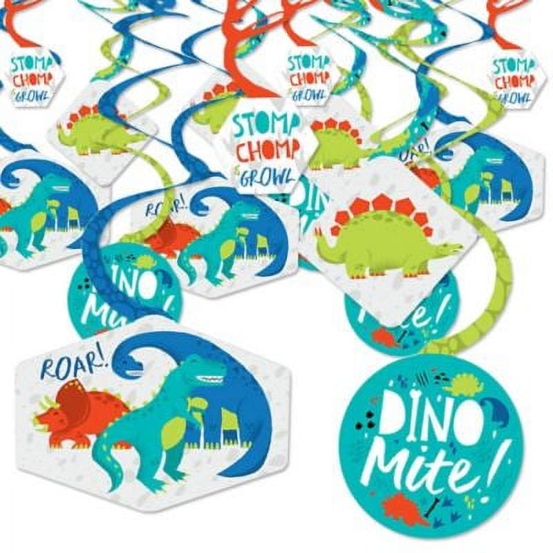 Dinosaur Plastic Tablecloth - 6-Pack Dino Party 54 x 108 Inch
