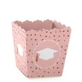 thumbnail image 1 of Big Dot of Happiness Rose Gold Grad - Party Mini Favor Boxes - Graduation Party Treat Candy Boxes - Set of 12, 1 of 6