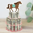thumbnail image 1 of Big Dot of Happiness Run Wild Horses - DIY Pony Birthday Party Money Holder Gift - Cash Cake, 1 of 7