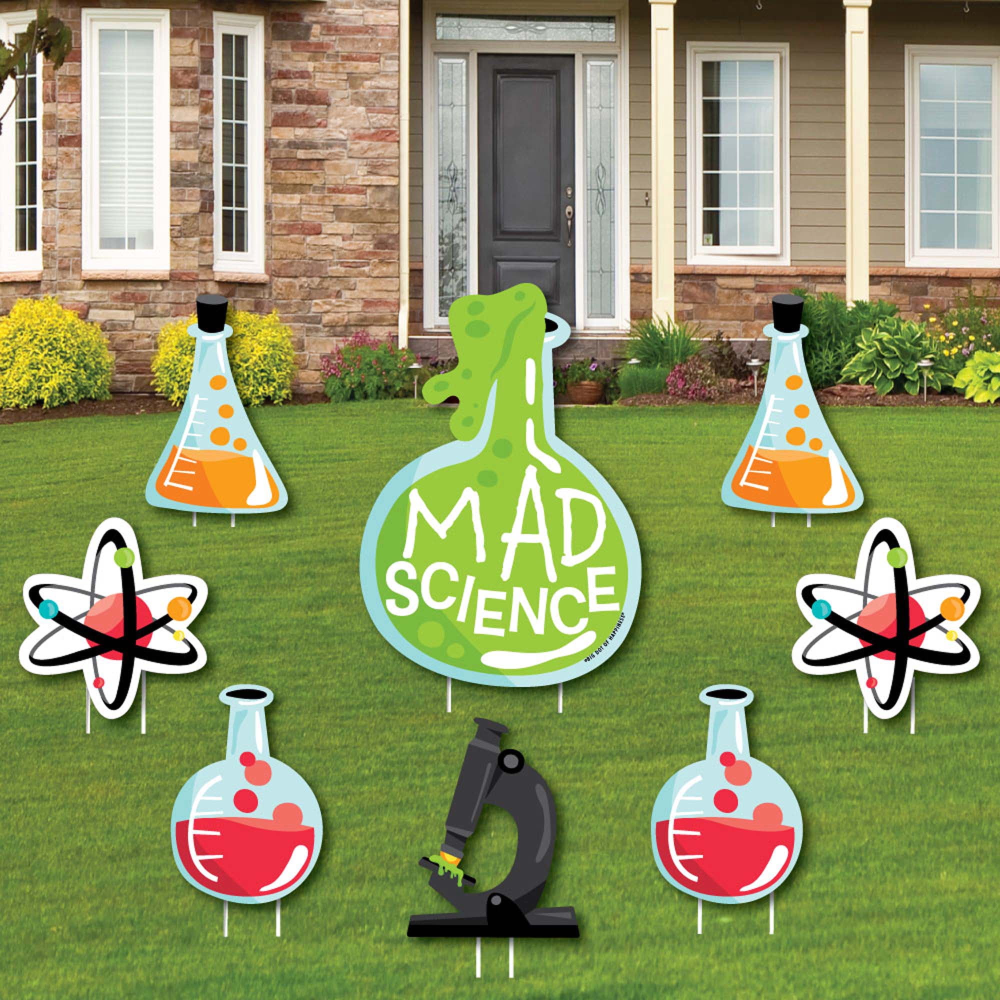 mad scientist laboratory decorations
