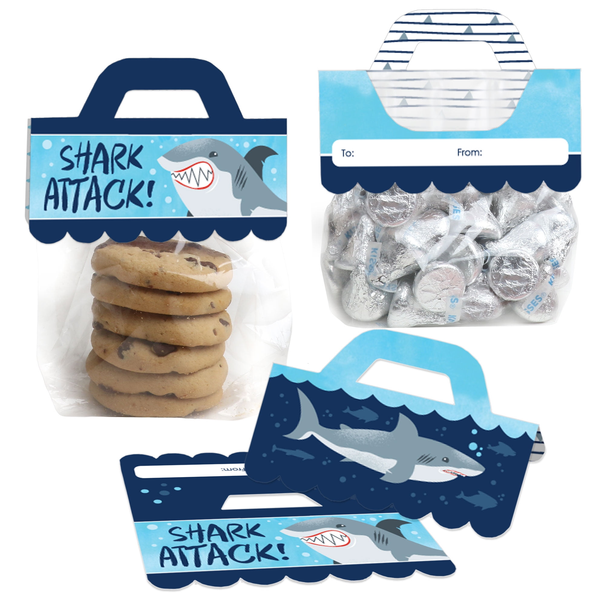Big Dot of Happiness Shark Zone DIY Jawsome Shark Party or Birthday ...