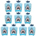 thumbnail image 1 of Big Dot of Happiness Shark Zone - Table Decorations - Jawsome Shark Party or Birthday Party Fold and Flare Centerpieces - 10 Count, 1 of 7