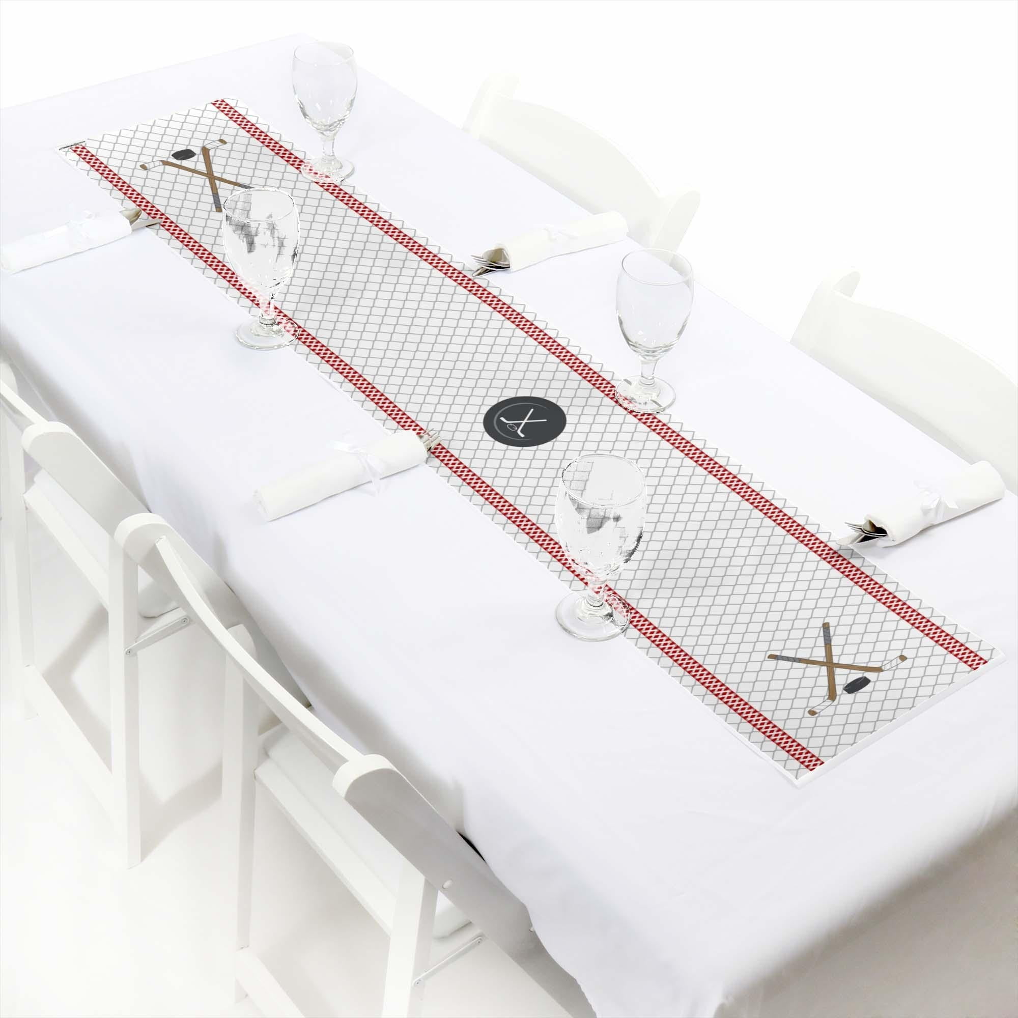 Big Dot of Happiness Shoots and Scores - Hockey - Petite Baby Shower or  Birthday Party Paper Table Runner - 12 x 60 inches - Walmart.com