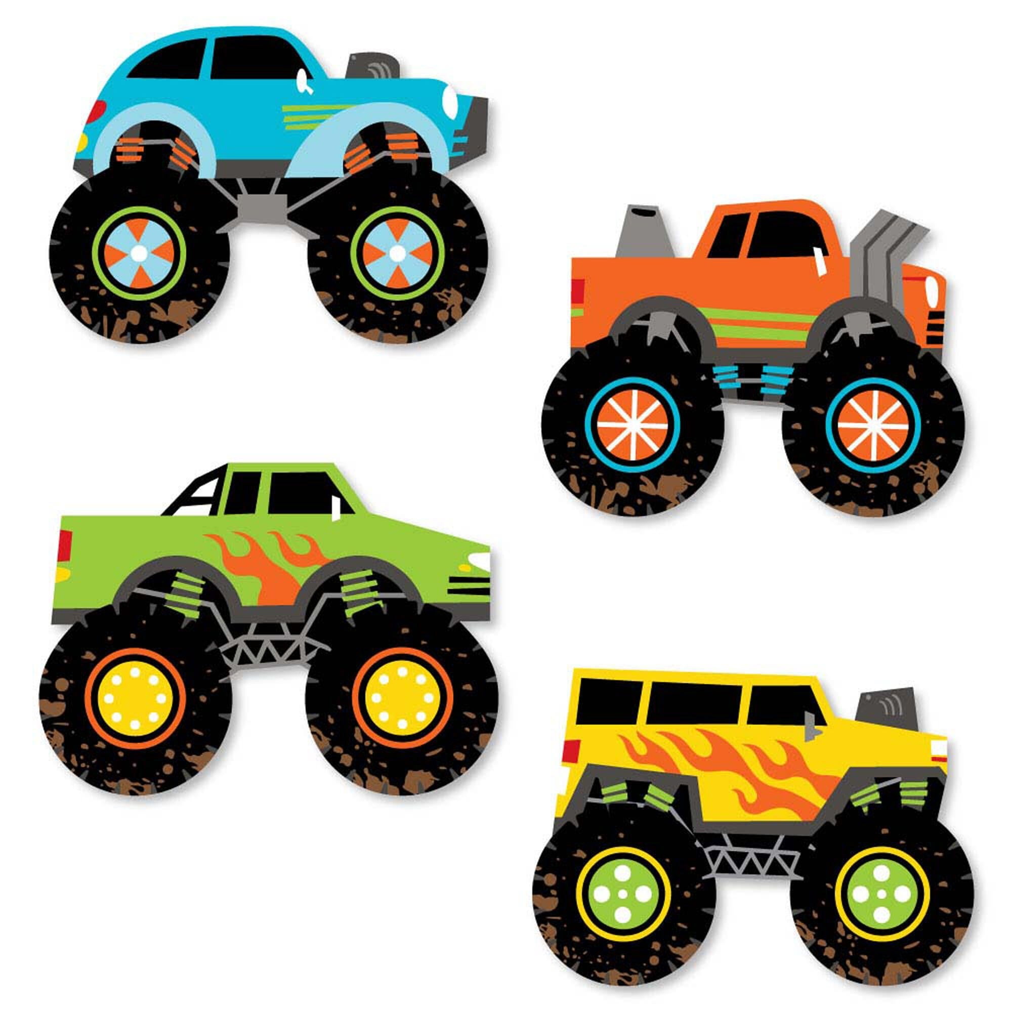 Cartoon Monster Truck | Sticker