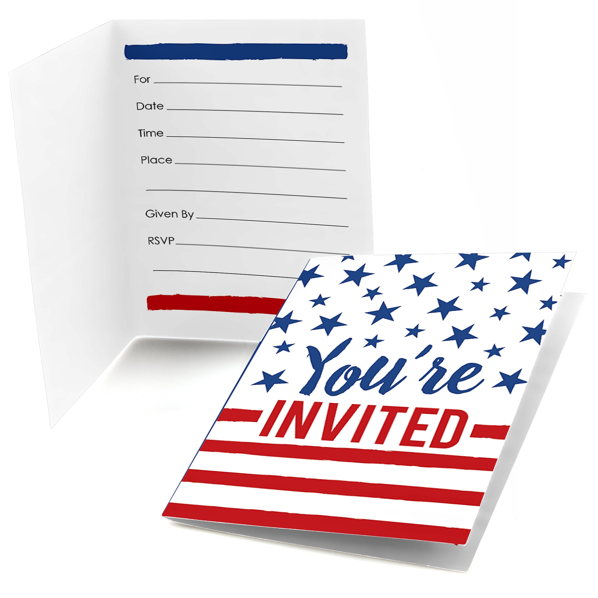 Premium Patriotic Cardstock Paper for 4th of July