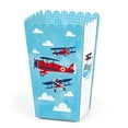 thumbnail image 1 of Big Dot of Happiness Taking Flight - Airplane - Vintage Plane Baby Shower or Birthday Party Favor Popcorn Treat Boxes - Set of 12, 1 of 5