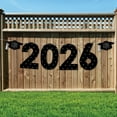 thumbnail image 1 of Big Dot of Happiness Tassel Worth The Hassle - Silver - Large Graduation Party Decorations - 2026 - Outdoor Letter Banner, 1 of 7