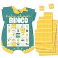 thumbnail image 1 of Big Dot of Happiness Teal Green and Yellow Wavy Baby Shower Bingo Cards and Markers, Teal Retro-Themed Party Activity, Picture Bingo Game - Set of 18, 1 of 5