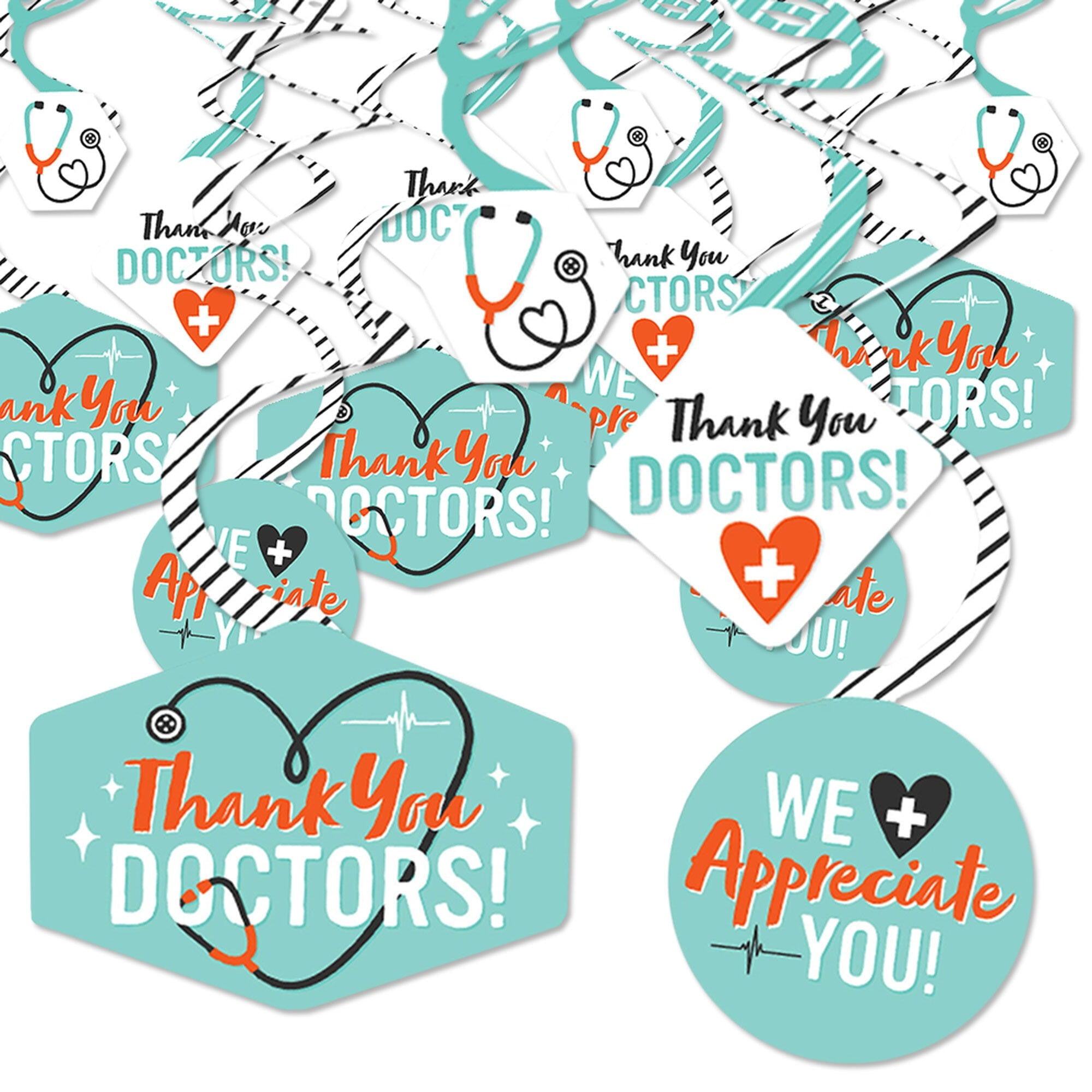 Big Dot of Happiness Thank You Doctors - Doctor Appreciation Week ...