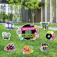 Big Dot of Happiness Through the Decades Yard Sign and Outdoor Lawn