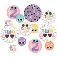 Two Cool Big Dot of Happiness Two Cool - Girl - Pastel 2nd Birthday Party Giant ...