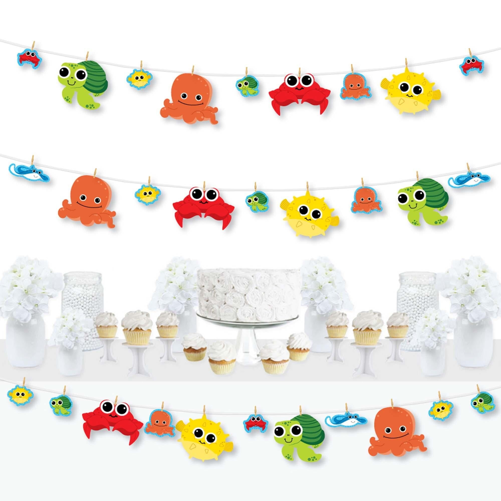 Big Dot Of Happiness Let's Go Fishing - Fish Themed Baby Shower