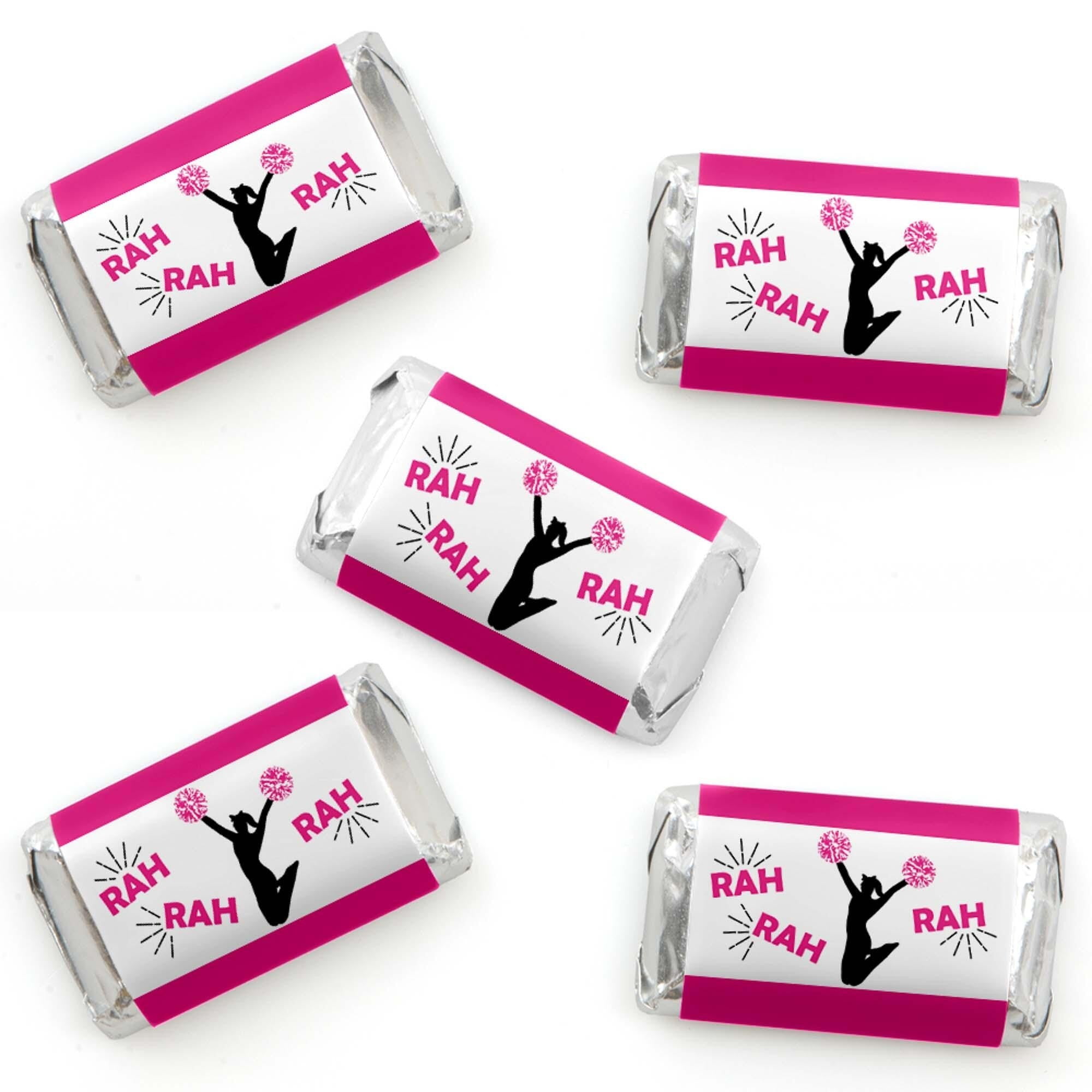 Big Dot of Happiness We've Got Spirit - Cheerleading - Mini Candy Bar ...