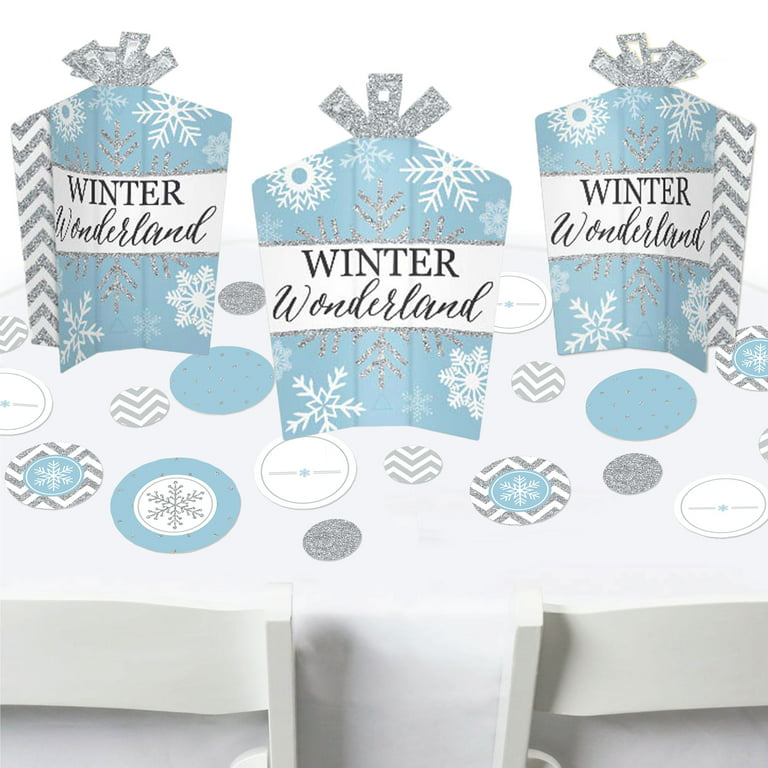 Big Dot of Happiness Winter Wonderland - Snowflake Holiday Party