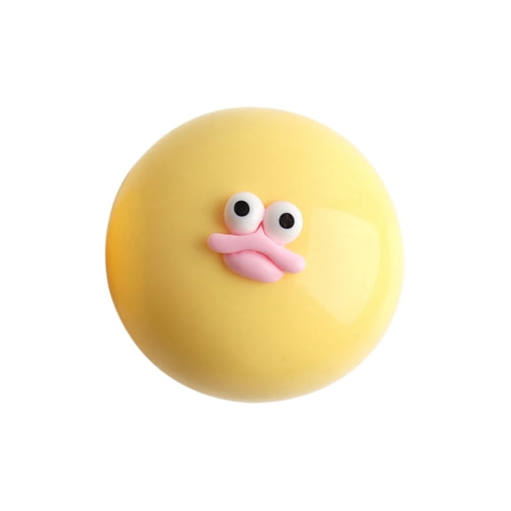 Big Dough Ball - Ultra-Soft Slow Rising Squishy Fluid Cheese Ball, Funny Face Squishy, Stress Relief for Adults, Focus & Relaxation