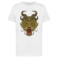 thumbnail image 1 of Big Dragon Tiger Head Design T-Shirt Men -Image by Shutterstock, Male XX-Large, 1 of 2