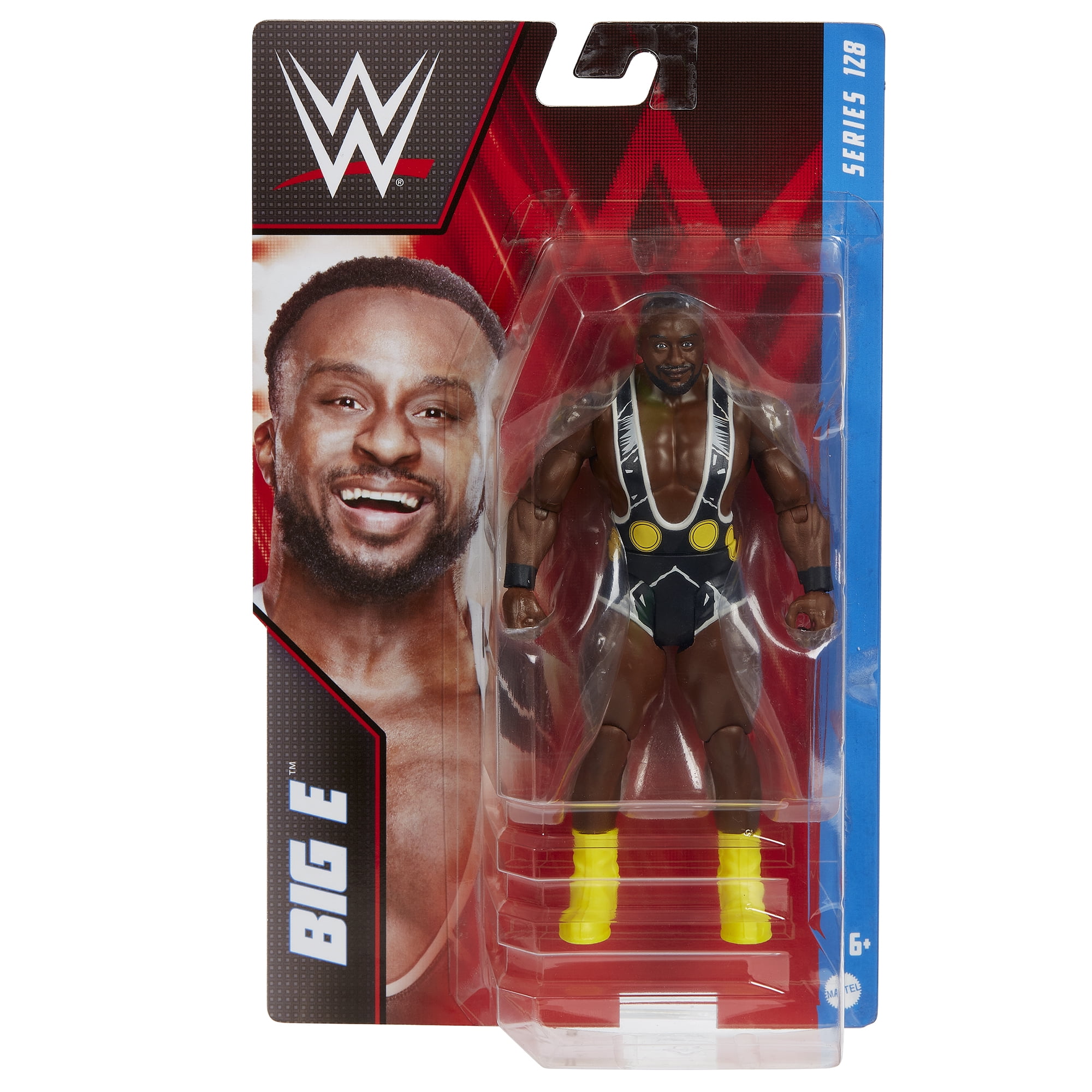 Big E WWE Series 128 Mattel WWE Toy Wrestling Action Figure