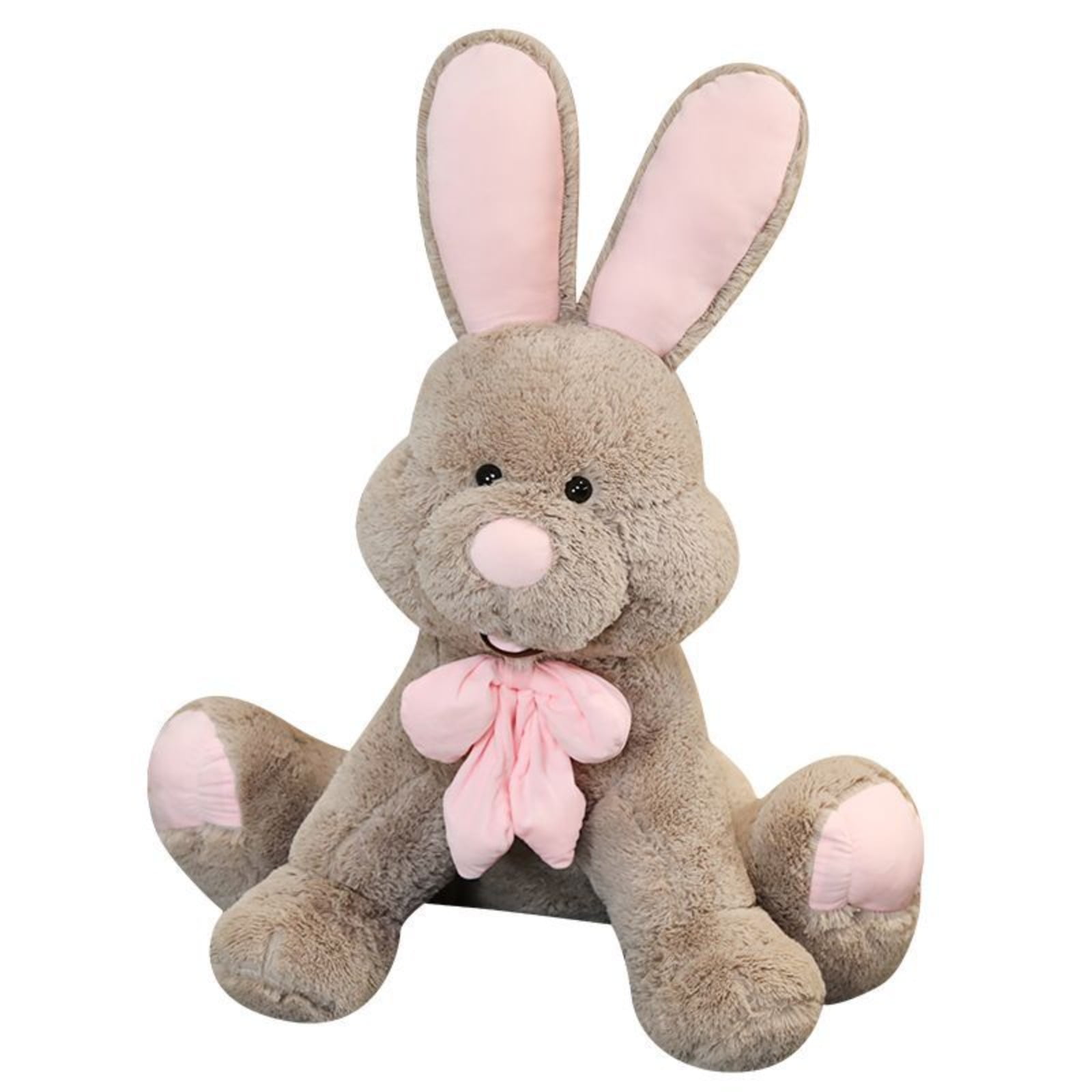 Big Ears Bunny Plush Toy, Ultra Soft Stuffed Rabbit Doll with Long Ears Design, Cute Plush Bunny Pillow for Hugging, Cozy Decorative Plush Toy for Bedroom Sofa Home Decor, Birthday Gift Idea