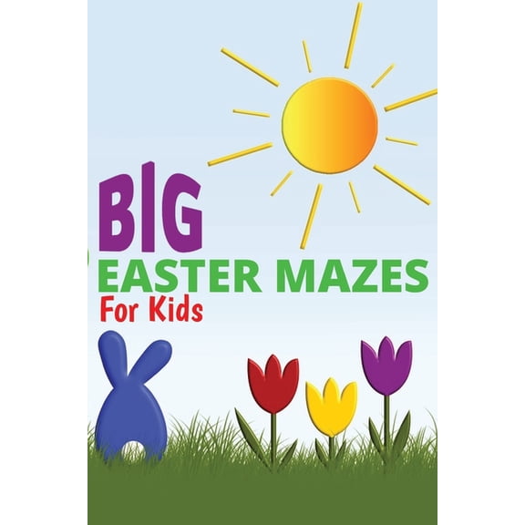 Big Easter Mazes for Kids, (Paperback)